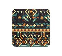 Imanes de nevera con estampado de patrones nativos americanos para el hogar, accesorios de cocina, decoración diaria de regalo de inauguración de la casa