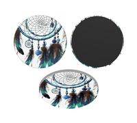 Imanes de nevera impermeables, pequeños imanes fuertes para nevera, atrapasueños nativos americanos, imanes de refrigerador, accesorios de cocina, bonitos imanes decorativos para pizarra blanca