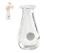 Imanes de nevera para jarrón, decoración de cristal, kit de botella magnética de 2 cm para exhibir, bonito mini jarrón, juego de adornos de cocina con fuerte sujeción, herramienta de soporte para