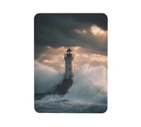 Imanes de nevera resistentes redondos pequeños imanes de faro en tormenta, imanes decorativos mini fuertes para pizarra blanca, cocina, nevera, oficina, decoración del hogar