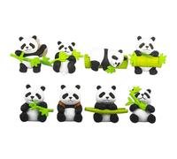 Imanes de Panda para Taquillas, Imanes de Nevera de Panda - 8X Pegatinas de Pizarra Blanca de Animales, Imanes de Nevera Decorativos Divertidos para Lavavajillas, Calendarios, Pizarras Blancas, Tar