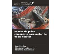 Imanes de polvo compuesto para motor de doble estator