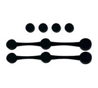 Imanes de silicona para Airfryer - Fijador de papel de pergamino con bloqueo magnético, soporte de cierre seguro | Uso ideal para amantes de la cocina, amigos, repostería, recetas de airfryer, uso en