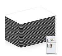 Imanes de sublimación en blanco para frigorífico, 50 unidades, 5,5 cm x 7,5 cm, imanes decorativos para bricolaje, cocina, microondas, oficina, pared, puerta, decoración