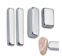 Imanes de uñas - Imán para uñas | Imán de succión fuerte | 4 piezas de imán de uñas | Herramientas de arte de salón de uñas | Imán para fijación de uñas postizas | Juego de herramientas de imán de