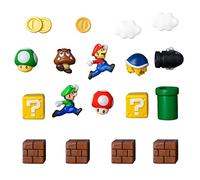 Imanes decorativos para nevera de Super Mario Brothers, figuras de acción en 3D, imanes divertidos para pizarra blanca, taquilla, imanes decorativos para oficina y cocina (18)