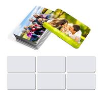 Imanes en Blanco para Sublimación,16 Pcs Sublimación Imanes de Nevera en Blanco Imanes Cuadrados Decorativos Bricolaje para Bricolaje Cocina Microondas Oficina Pared Puerta Decorativo