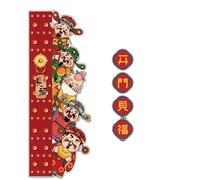 Imanes magnéticos for nevera del Dios de la riqueza, decoración creativa for puerta de entrada, regalo de inauguración de la casa, decoraciones for el hogar(R*Medium)