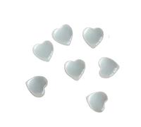 Imanes Nevera 12 Uds. Imán for refrigerador de corazón Transparente Blanco, Tablero Mensajes Pared Fotos, Pegatinas magnéticas for decoración del hogar