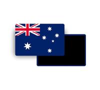 Imanes Nevera - 150 países a elegir - Recuerdos Turísticos Países del Mundo - Imanes Decorativos Nevera - Regalo de Viaje - Estilo Tradicional - 5,4 x 7,8 cm - 1 Unidad (Australia (Bandera))