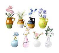 Imanes para , bonito mini jarrón de cerámica, imanes de , para taquilla, coche, placas de metal, pizarras, aula, cocina, pizarra blanca, gabinete de oficina