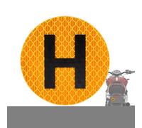 Imanes para Coche - Calcomanías Magnéticas para Paragolpes - Señal H para Vehículo Histórico Transporte Negocio Diario Ventana Panel Trasero Motocicleta Viaje