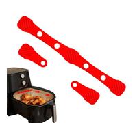 Imanes para forros de freidora de aire | Hebilla de clips reutilizables - Clips magnéticos de silicona para freidora de aire | para cocina en el hogar o cocina, bloquea de forma segura el papel de