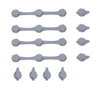 Imanes Para Freidora De Aire Para Papel Sulfurado, Corchetes Magneticos Para Freidora, 4 Piezas Accesorios De Cocina Resistentes Al Calor Y Apto Para Alimentos Para Reposteros,