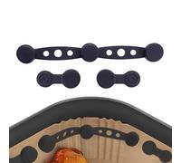 Imanes para freidora de aire - Silicona de alimenticio alta temperatura 3cm | Hebilla ética adsorción ética, sujeta papel pergamino, evita quemaduras | Accesorios cocina Horno