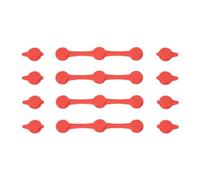 Imanes para freidoras de aire caliente - 10,5 x 1,5 cm, juego ligero, cierres magnéticos para papel pergamino, accesorios de silicona de grado alimenticio, paquete de 4 | Recepciones de boda, cocina