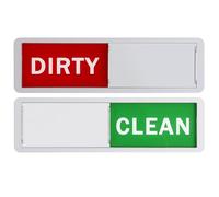 Imanes para lavavajillas LIMPIO/SUCIOS, Clean Dirty Dishwasher Sign, 17,8 × 5 cm Utilizado para la limpieza y la suciedad Señal de recuerdo, imanes para refrigerador Decoración de cocina de moda (C)