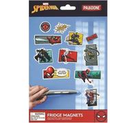 Imanes para Nevera con Licencia Oficial de Spiderman, decoración y Regalo para fanáticos de la Serie de cómics y Jugadores, Accesorio de Cocina y aula de Marvel para niños y niñas, 26 calcomanías de
