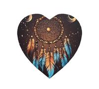 Imanes para nevera, impermeables, resistentes, pequeños imanes para nevera, atrapasueños nativos americanos, imanes de refrigerador, mini imanes redondos bonitos decorativos para manualidades, hogar