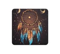 Imanes para nevera, impermeables, resistentes, pequeños imanes para nevera, atrapasueños nativos americanos, imanes de refrigerador, mini imanes redondos bonitos decorativos para manualidades, hogar