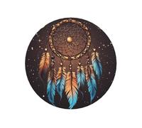 Imanes para nevera, impermeables, resistentes, pequeños imanes para nevera, atrapasueños nativos americanos, imanes de refrigerador, mini imanes redondos bonitos decorativos para manualidades, hogar