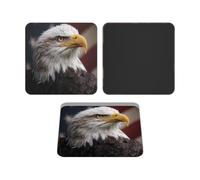 Imanes para nevera, impermeables, resistentes, pequeños, para nevera, águila calva americana, mini imanes decorativos de acrílico para manualidades, hogar, cocina, oficina, decoración de pizarra