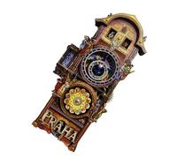Imanes para nevera, reloj astronómico de Praga, imanes decorativos para coche, recuerdo magnético de turismo para fotografía, aficionados, guardianes de la memoria, coleccionistas, apartamentos
