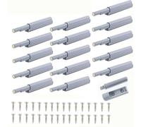Imanes para Puertas de Armario,16 PCS Cierre Magnético Captura Magnética Push On Cierres para Abre y Cierra la Puerta con un Solo Empuje