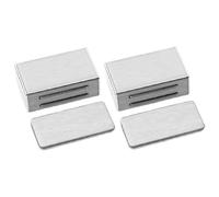 Imanes para Puertas de Armario, Imanes Puertas Armario, Iman Pestillo para Puerta Armarios, Imán para Puerta, para Cocina Alacena Cierrapuertas Cerraduras Cajón Clausura Cierre, 2 Pcs
