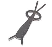 Imanes para Uñas Decorativas | Forma de Conejo con Efecto de Gato - Accesorio para Manicura Artística con Efecto Corazón para Eventos, Citas y Viajes