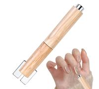 Imanes para uñas, herramienta de mango de madera, 4,53 x 0,59 pulgadas con fácil uso, bolígrafo multifunción, profesionales principiantes con preparación desmontable, accesorios para el hogar para el