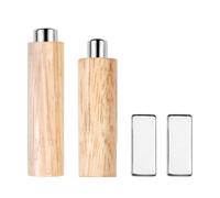 Imanes para uñas, herramienta de uñas imán - Herramienta de imán de de mango de madera - Gadget hecho a mano desmontable, bolígrafo cilíndrico, de magnético, accesorios de manicura para profesion