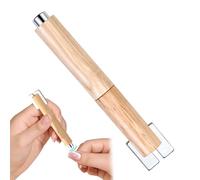 Imanes para uñas, herramienta magnética de uñas con mango de madera, magnético, dispositivo desmontable, bolígrafo multifuncional, accesorios de manicura para salón, estudio