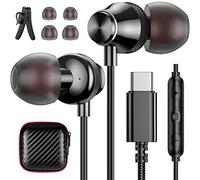 iMangoo Auriculares USB C para Samsung A17 A57 A37 S26 Ultra Pixel 10a 9a | Auriculares USB Tipo C In-Ear Estéreo USB C con Micrófono y Función de Control para Xiaomi 17T Pro POCO X8 X7 Pro F8 Ultra
