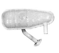 IMASAF S.P.A Silenciador delantero para RENAULT: R5 (Ref: 60.19.03)