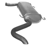 IMASAF S.P.A Silenciador trasero para FIAT: Ducato & PEUGEOT: Boxer & CITROËN: Relay, Jumper (Ref: 35.85.07)