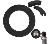 imatenn Anillo protector envolvente para diana, 5 anillos envolventes de tablero de dardos de EVA, contorno de espuma para dardos de blanco, evita daños a paredes y puntas de dardos, protección