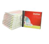 Imation 348682 - CD-RW de 700 MB (80 Minutos) 10 Unidades