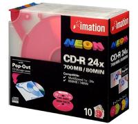 Imation CD-R 700 MB 48 x 10 Unidades Pop out Caso