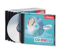 Imation CD-RW 4-12x High Speed 5pk Jewel Case CD-RW 700MB 5pieza(s)