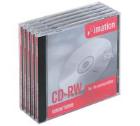 Imation CD-RW 700 MB 80 min. 1x-4x 5-PK