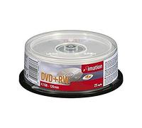 Imation I16867 - Pack de 25 DVD+RW, 4X, 4.7 GB