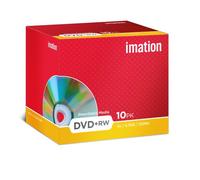 Imation I19008 - Pack de 10 DVD+RW, 4.7 GB