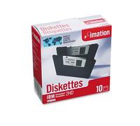Imation productos - Imation - Discos de 3,5 ", ibm-formatted, DS/HD, 10/caja - se vende como 1 caja - rentable. - bajo par reduce la unidad de disquete. Desgaste - antiestático diseño. - Le. -