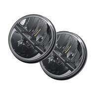 IMAWUHM Auto Faros Delanteros 1 Par De Luces De Circulación Faro LED De 7 Pulgadas H4 Hi-Lo Para Land Para Rover Para Defender