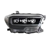 IMAWUHM Auto Faros Delanteros 2x Conjunto De Faros Coche LED Señales Giro Dinámicas Lámpara Cabeza Plug And Play DRL Para Toyota Para Tacoma 2015 2016-2020(2015-2020 left drive)