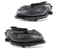 IMAWUHM Auto Faros Delanteros Faros Delanteros HID/Xenón Proyector LED DRL Izquierdo Y Derecho Para Chevy Para Camaro 2016 2017 2018 2019 2020 2021 2022(Frente izquierdo)