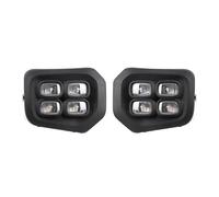 IMAWUHM Car Faros Para Toyota Para Tacoma DRL 2016 2017 2018 2019 2020 Luz LED Circulación Diurna Antiniebla Parachoques Conducción Blanco Amarillo Impermeable