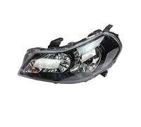 IMAWUHM Faros Delanteros Faro Principal Piezas Automóvil Negras Linterna LED Para Cabeza Proyector Faro Para Suzuki Para SX4 Hatchback/Sedan 2006-2013 Para Fiat Para Sedici(Left and right)