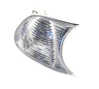 IMAWUHM Para E46 2 Puertas 1998-2001 Faro | 63126904299 63126904300 Luz De Curva Lateral Intermitente Izquierda Y Derecha Antiniebla Delantera(White Lens,Izquierda)